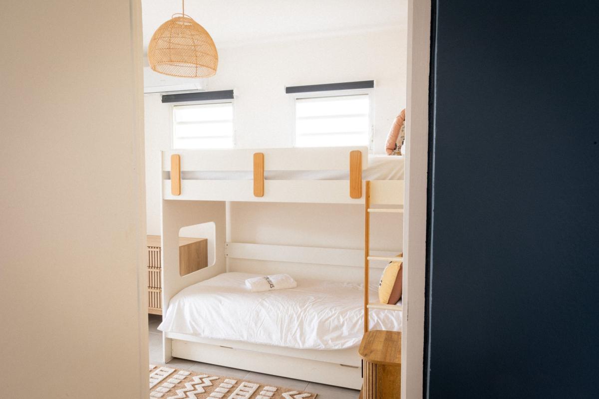 Location villa 7 chambres Anses Arlet Martinique - Chambre 5 rez de jardin